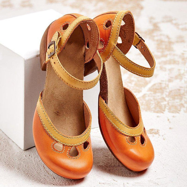 Daisy-Retro Charm Mary Jane Heels