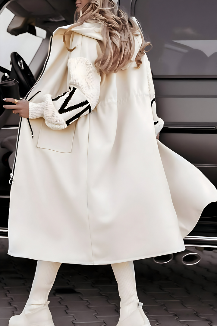 Rochelle | Elegant Hooded Coatigan
