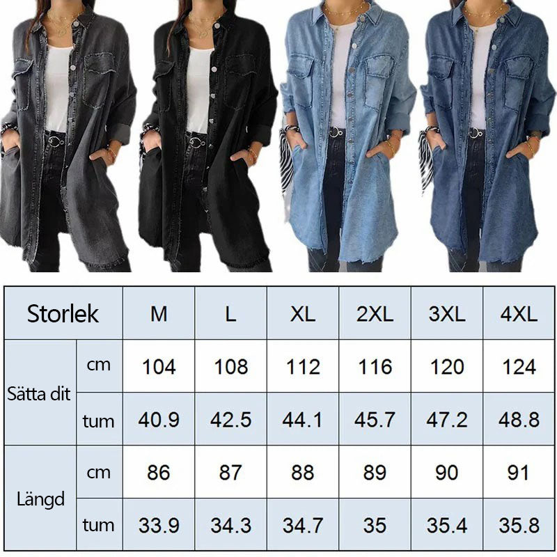 Claudia™ Denim Polojacket