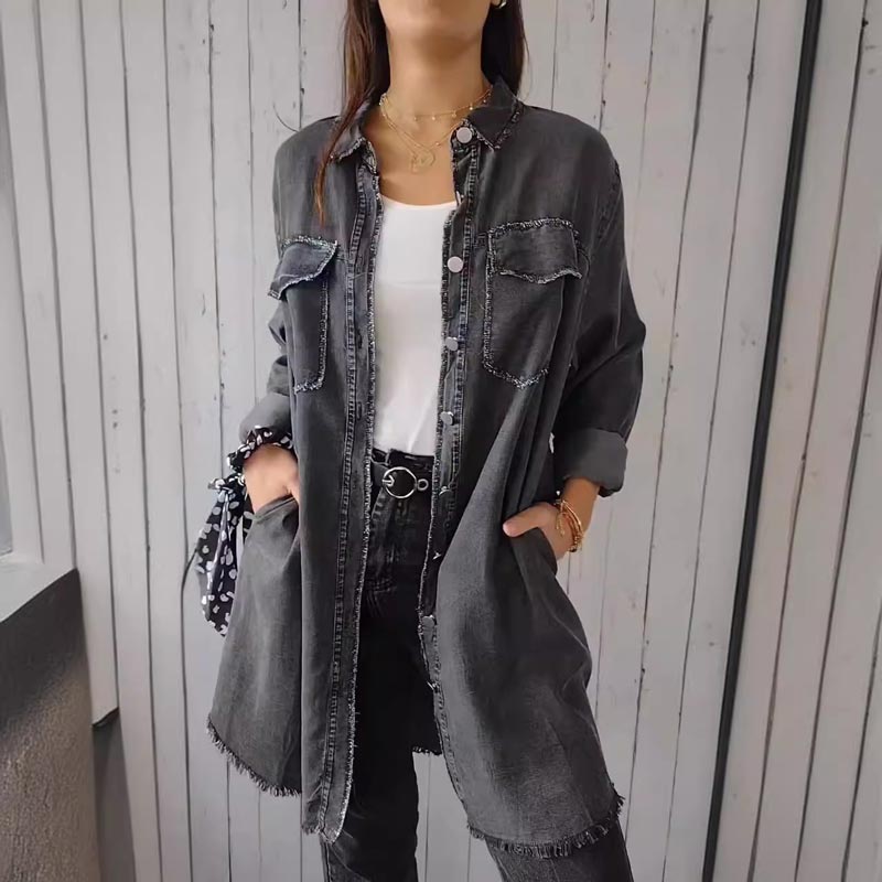 Claudia™ Denim Polojacket