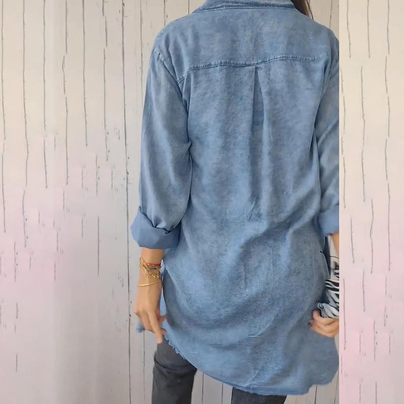 Claudia™ Denim Polojacket