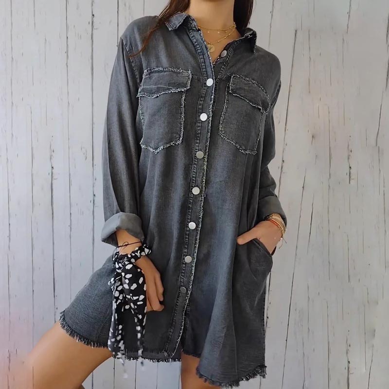 Claudia™ Denim Polojacket