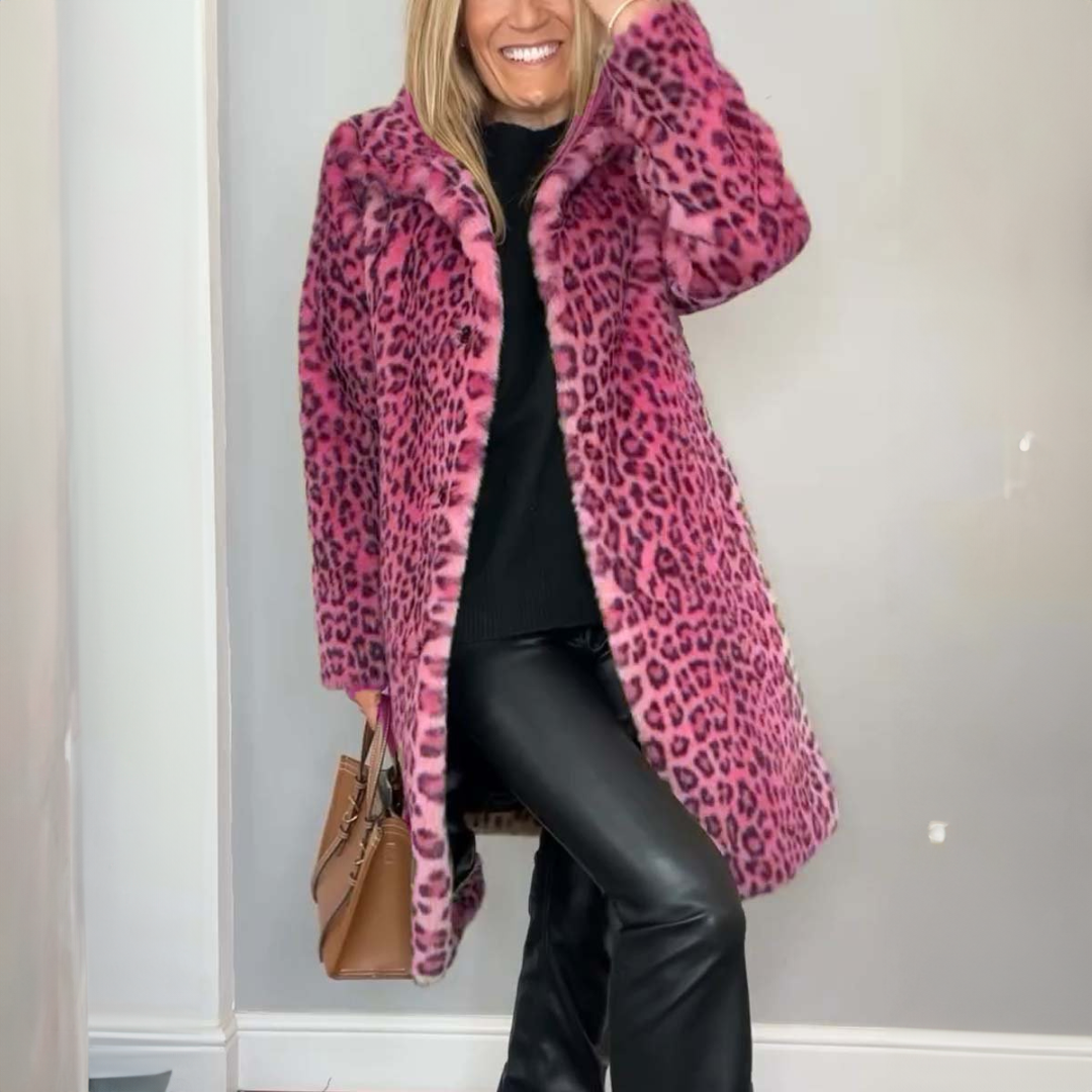Laina™ | Leopard Coat