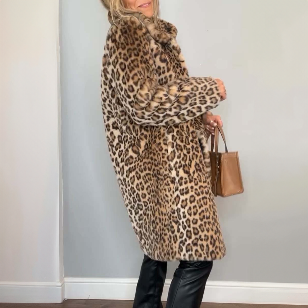 Laina™ | Leopard Coat